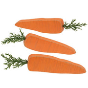 Chunky Wooden Carrot Bundle (Set of 3)