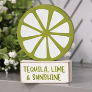 Lime on "Tequila - Lime & Sunshine" Sitter
