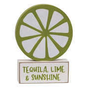 Lime on "Tequila - Lime & Sunshine" Sitter