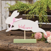 Welcome Jumping Bunny on Base