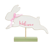 Welcome Jumping Bunny on Base