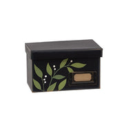 Leafy Floral File Boxes (Set of 3)