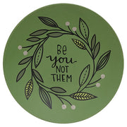 You Are Enough Leaf Ring Plate  (3 Count Assortment)