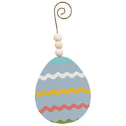 Beaded Deco Easter Egg Ornament  (4 Count Assortment)