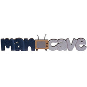 Man Cave Wooden Word Sitter  (3 Count Assortment)