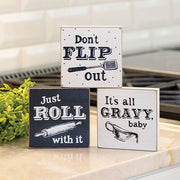 It's All Gravy Square Block  (3 Count Assortment)