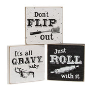 It's All Gravy Square Block  (3 Count Assortment)