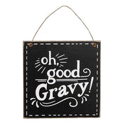 Oh Good Gravy! Square Hanger  (3 Count Assortment)