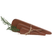Chunky Wooden Carrot Bundle (Set of 3)