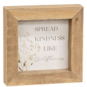 Wildflower Sayings Mini Frame  (3 Count Assortment)