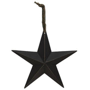 Hanging Star Ornament - 8"  (3 Count Assortment)