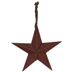 Hanging Star Ornament - 8"  (3 Count Assortment)