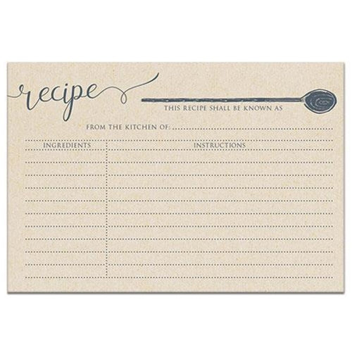 From the Kitchen Spoon Recipe Cards