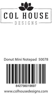 Donut Mini Notepad
