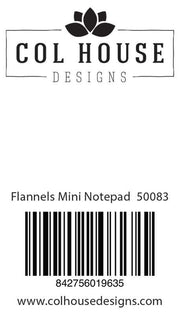Flannels Mini Notepad