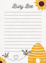 Busy Bee Mini Notepad