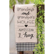 Grandma & Grandpa's House Dish Towel