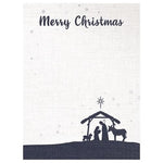 Merry Christmas Nativity Mini Notepad