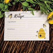 Bee Recipe Cards (24 Pack)