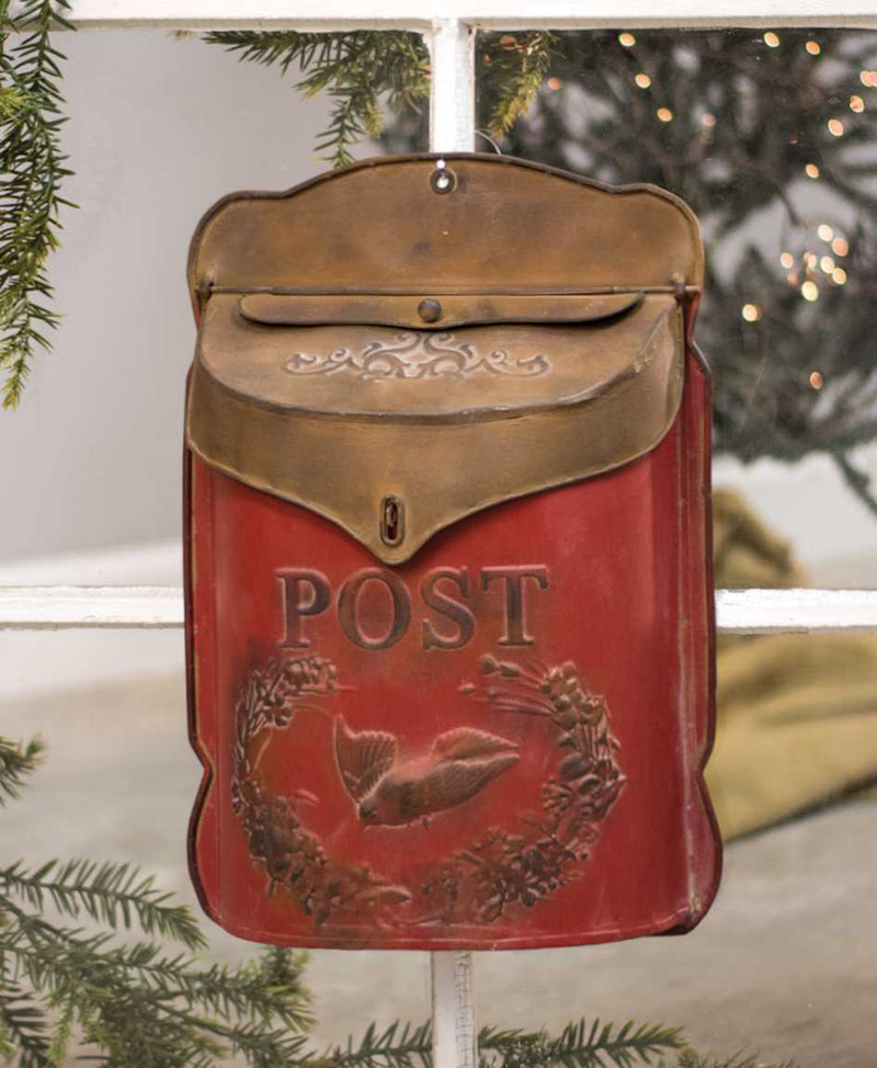Red and Rust Post Box