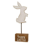 Happy Easter Bunny Pedestal