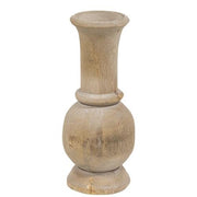 Wooden Tapered Vase - 6.5"