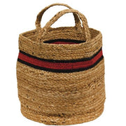 Bold Striped Jute Containers (Set of 3)