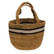 Bold Striped Jute Containers (Set of 3)