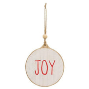 Joy Wooden Ornament