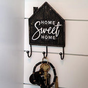 Home Sweet Home House Metal Wall Hook