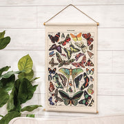 Butterfly Linen Wall Hanging