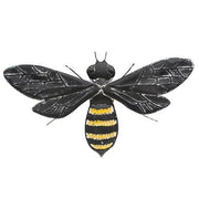 Black Bee Metal Wall Decor