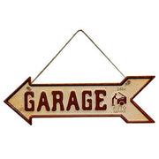 Garage 24hr Auto Service Hanging Metal Sign