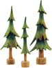 Resin Pine Trees (Set of 3)
