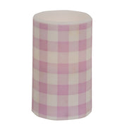 Pink Buffalo Check Timer Pillar - 3"x5"