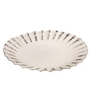 Shabby Chic Fluted Candle Pan - 3.5"
