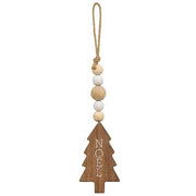 Noel Tree Beaded Ornament