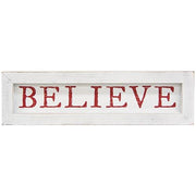 Believe Farmhouse Sign