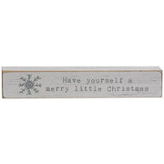 Have Yourself A Merry Little Christmas Typewriter Block
