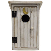 Outhouse Wooden Sitter - White