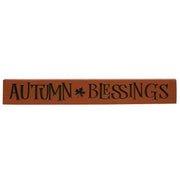 Autumn Blessings Engraved Sign - 24"