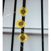 LED Sunflower Timer Lights - 15 Count