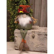 Dangle Leg Plush Scarecrow Gnome
