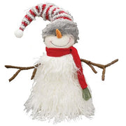 Plush Furry Snowman