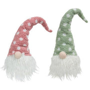 Fuzzy Polka Dot Gnome  (2 Count Assortment)