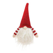 Red/Grey Santa Gnome Ornament  (2 Count Assortment)