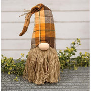 Jute Plaid Gnome Large