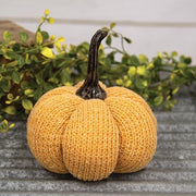 Orange Knit Pumpkin Medium