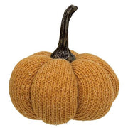 Orange Knit Pumpkin Medium