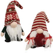 Mr. & Mrs. Nordic Sweater Gnome  (2 Count Assortment)